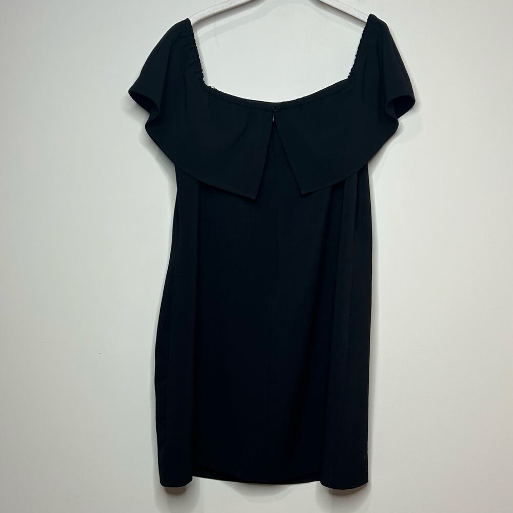 Charles Henry Black Off the Shoulder Dress Size XL - Picture 7 of 10